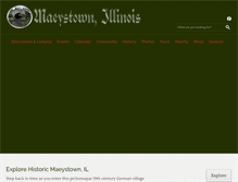 Tablet Screenshot of maeystown.com